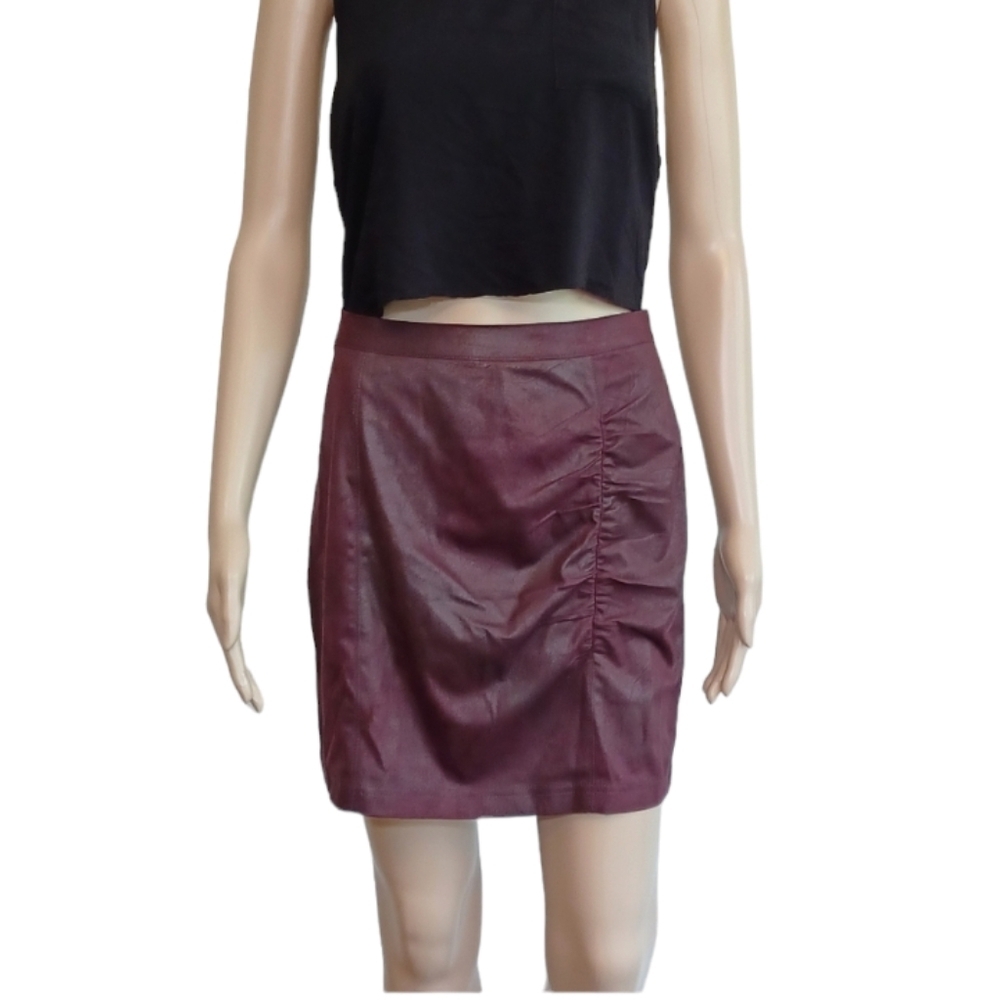Free People Rumi Ruched Mini Skirt - Picture 8 of 13